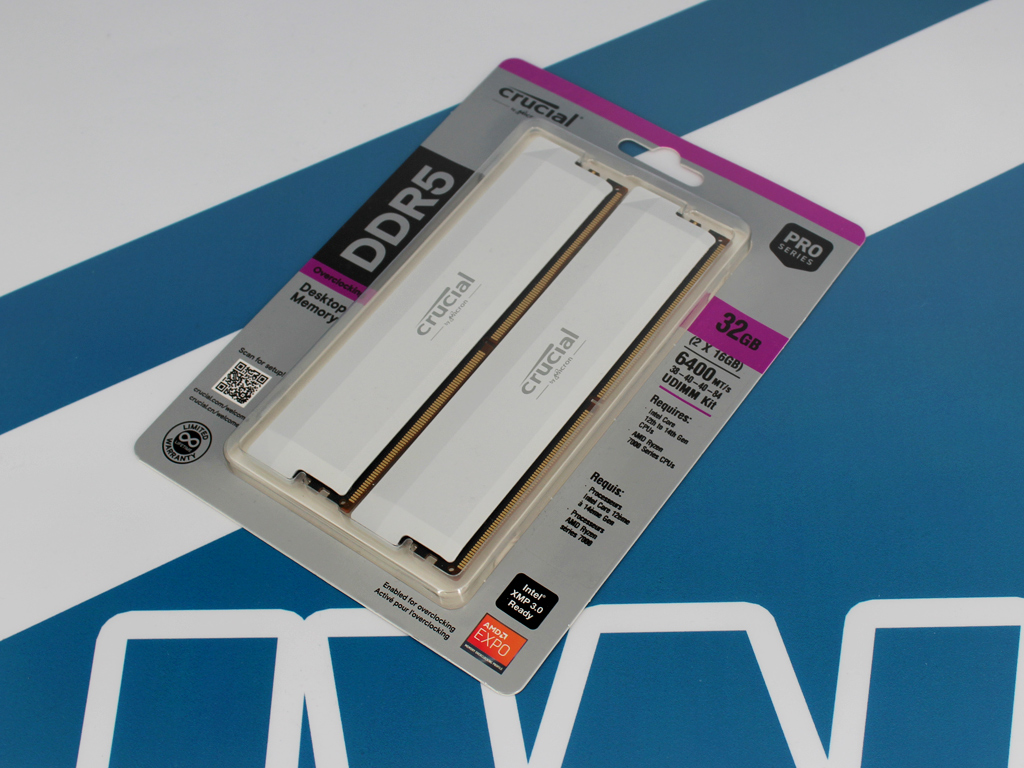 Crucial Pro OC DDR5-6400 Kits im Test