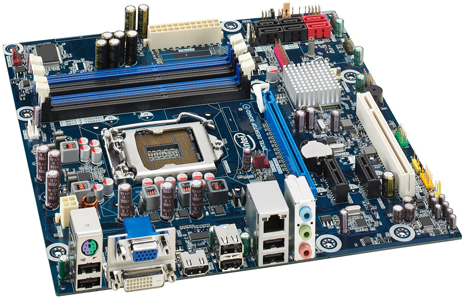 Unsere Intel H55-Testplattform: Intel DH55TC "Tom Cove" Board