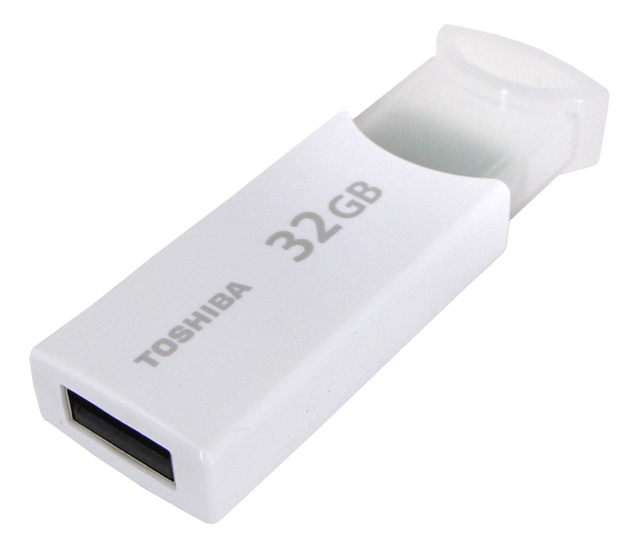 Toshibas TransMemory Clickable eingefahren.