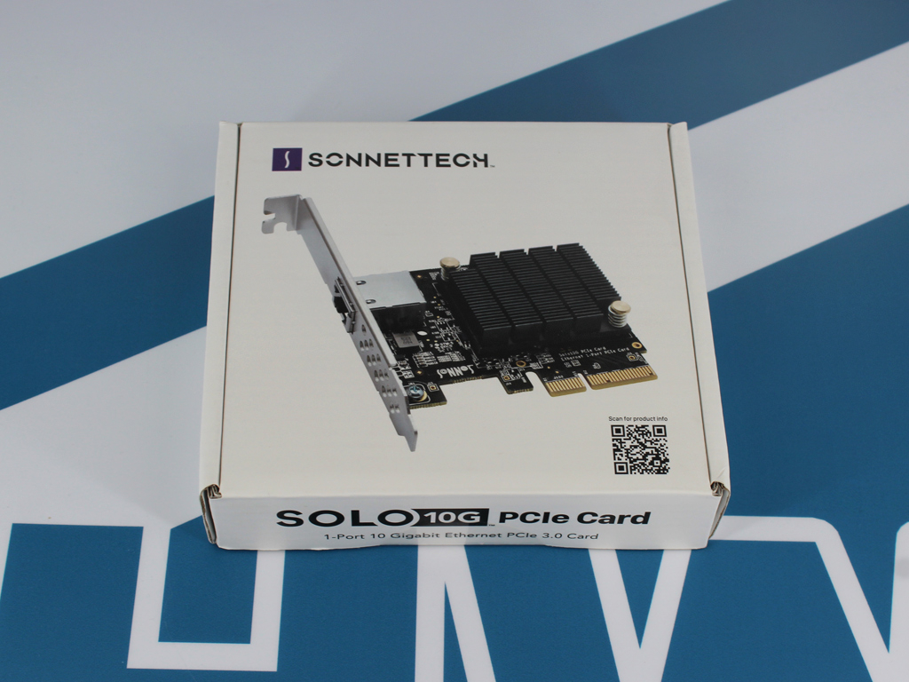 Die Verpackung abgelichtet.